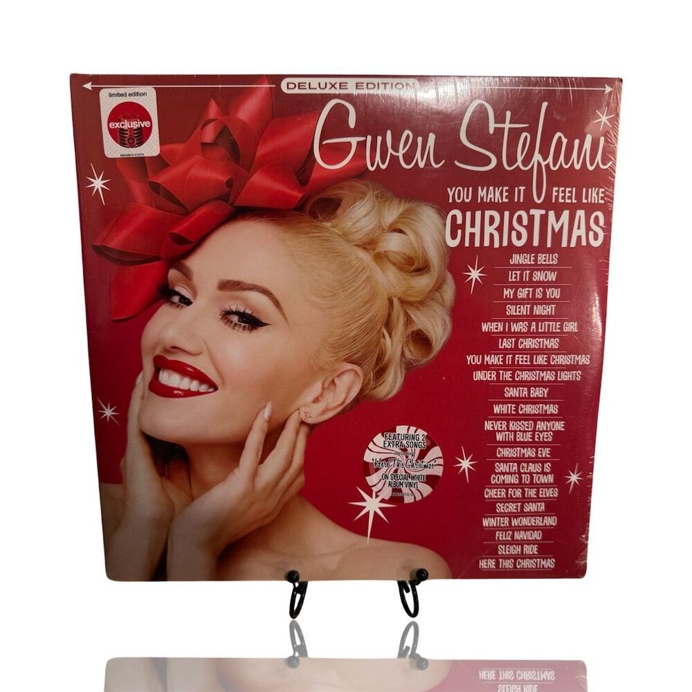 Gwen Stefani You Make It Feel Like Christmas Deluxe White Vinyl 2LP